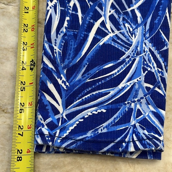 NEW Lilly Pulitzer South Coast Skinny‎ Jean Early Riser Twilight Blue Size 4 - Picture 13 of 14